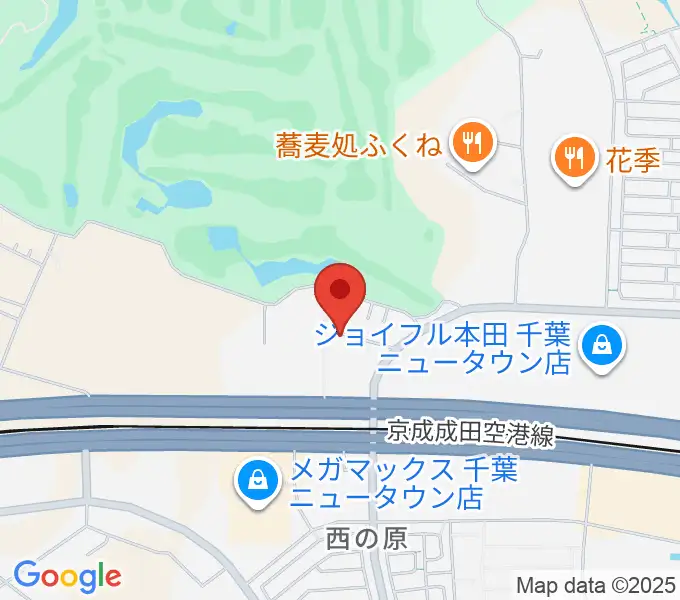 ギターナビ 千葉教室の地図