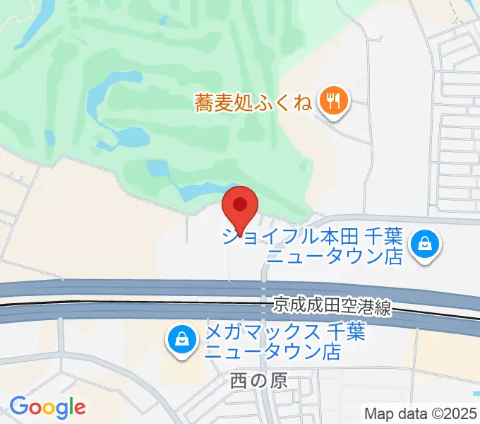 ギターナビ 千葉教室の地図