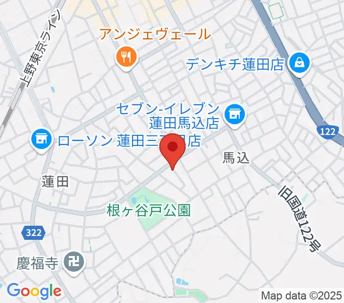 ストラックスの地図