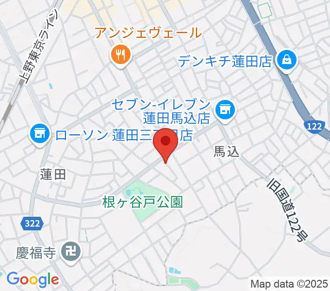 ストラックスの地図