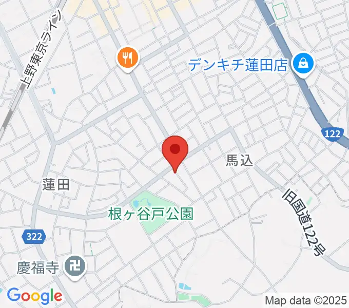 ストラックスの地図