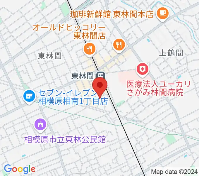 VSP音楽院の地図