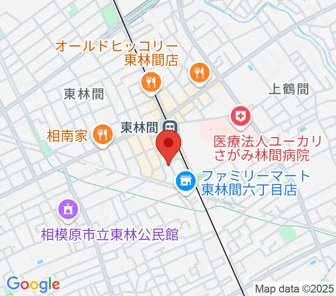 VSP音楽院の地図