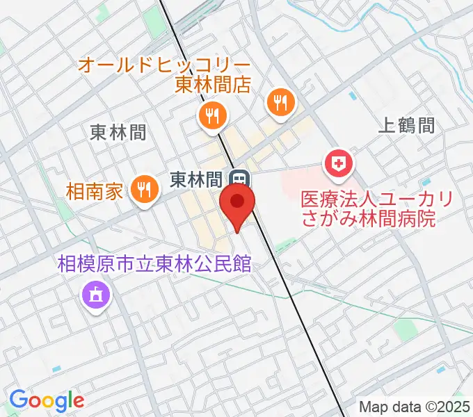 VSP音楽院の地図