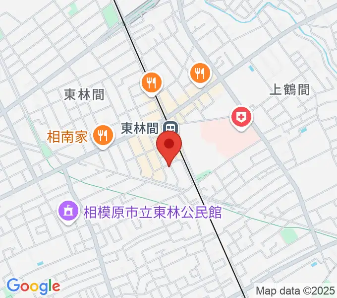 VSP音楽院の地図