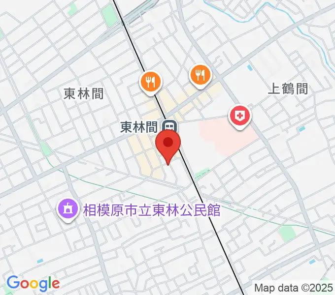 VSP音楽院の地図
