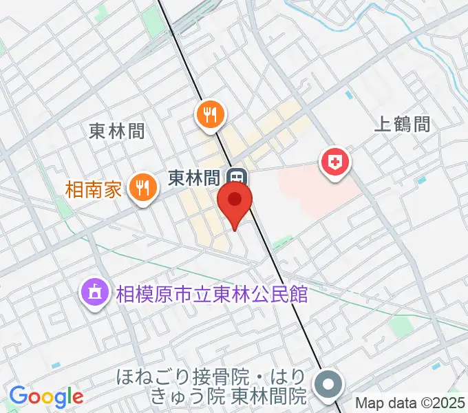 VSP音楽院の地図