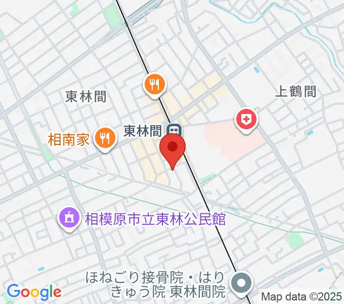 VSP音楽院の地図