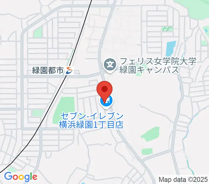 リシュモア音楽教室の地図