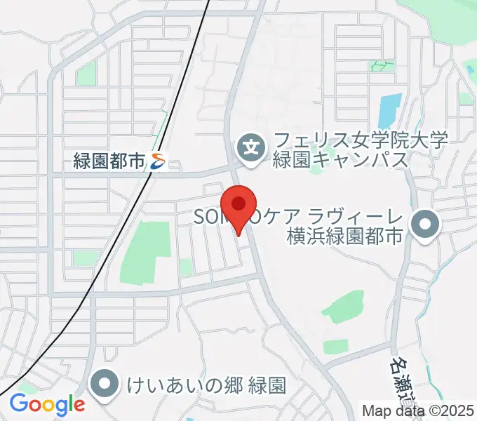 リシュモア音楽教室の地図
