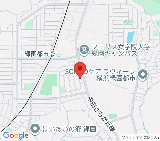 リシュモア音楽教室の地図