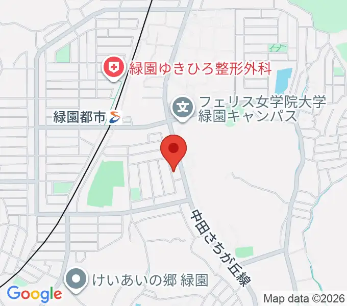 リシュモア音楽教室の地図