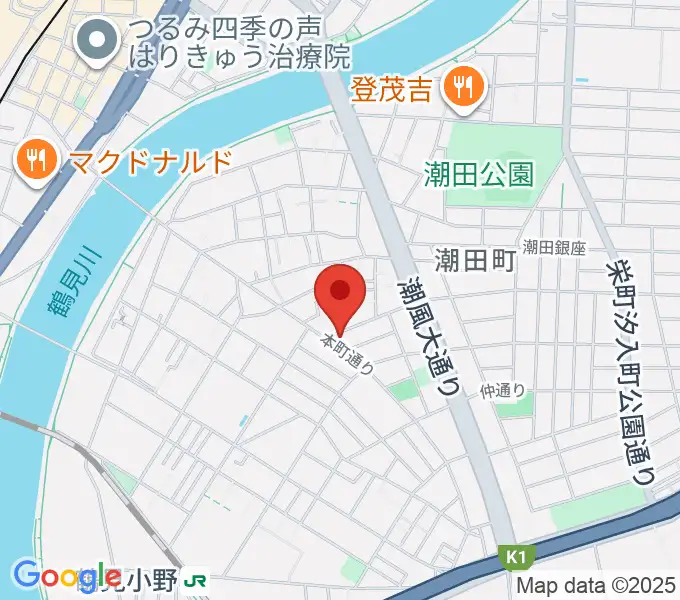 カルチャースクール・ビームの地図