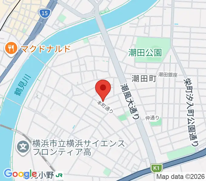 カルチャースクール・ビームの地図