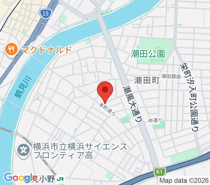 カルチャースクール・ビームの地図