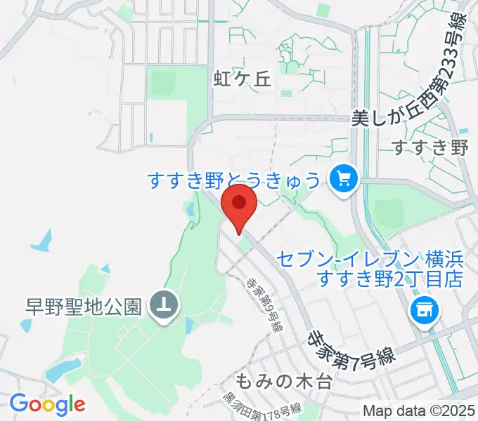富士音楽教室の地図