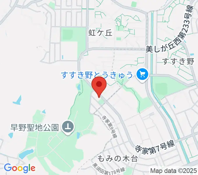 富士音楽教室の地図