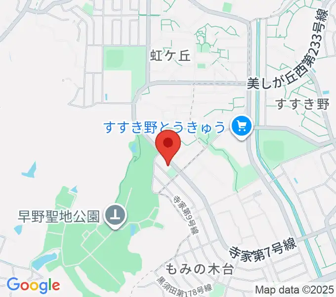 富士音楽教室の地図