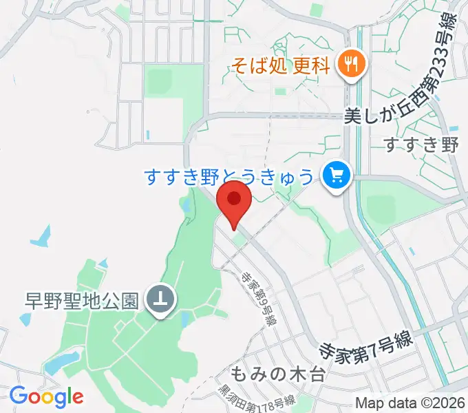富士音楽教室の地図
