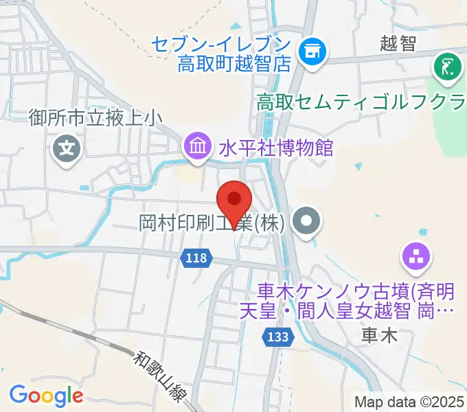 丸山ギター工房 クラフトMの地図