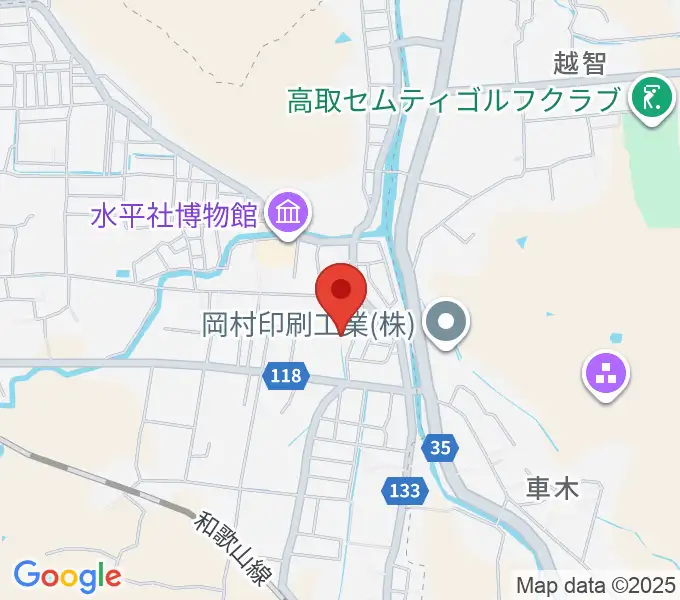 丸山ギター工房 クラフトMの地図