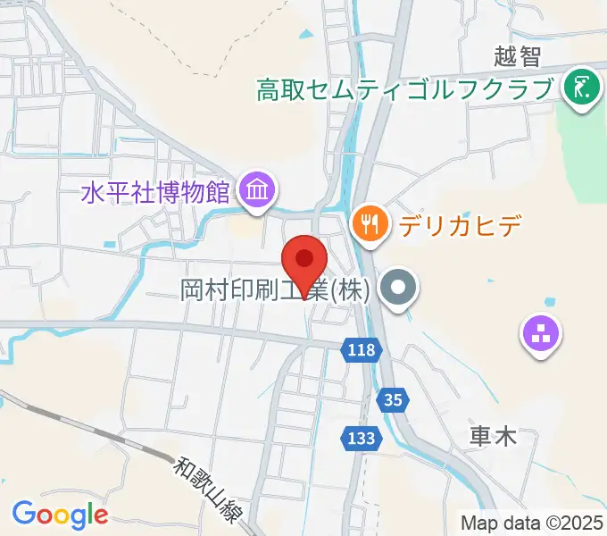 丸山ギター工房 クラフトMの地図