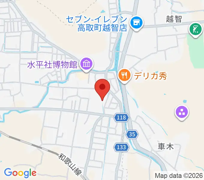 丸山ギター工房 クラフトMの地図