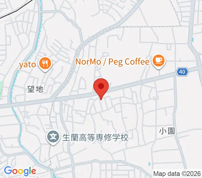 ミュージックメモリー音楽教室の地図