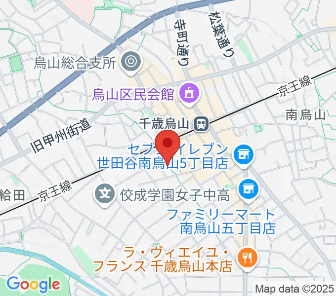 イナモリ・メソッド研究会 東京本部教室の地図