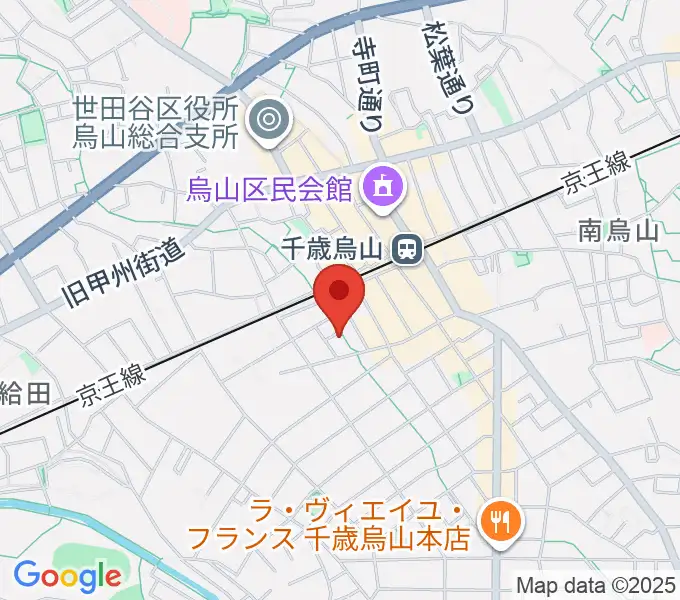 イナモリ・メソッド研究会 東京本部教室の地図