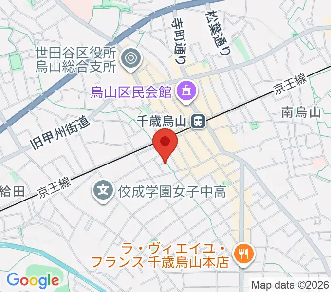 イナモリ・メソッド研究会 東京本部教室の地図