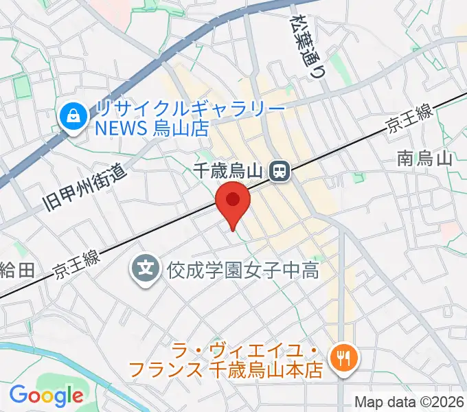 イナモリ・メソッド研究会 東京本部教室の地図