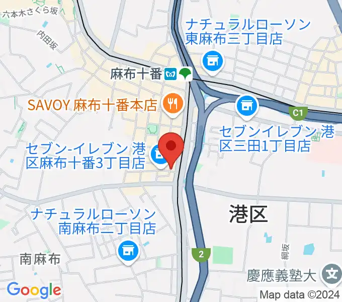 GAMP SOUND STUDIOの地図