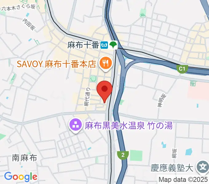 GAMP SOUND STUDIOの地図