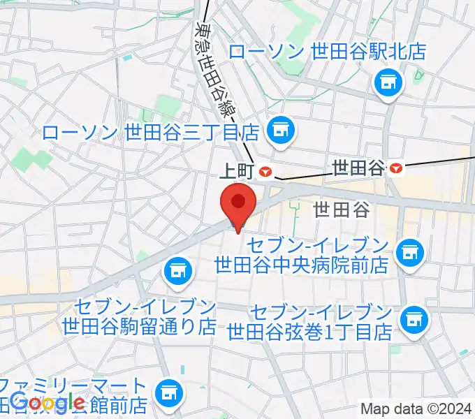 サミー音楽アカデミーの地図