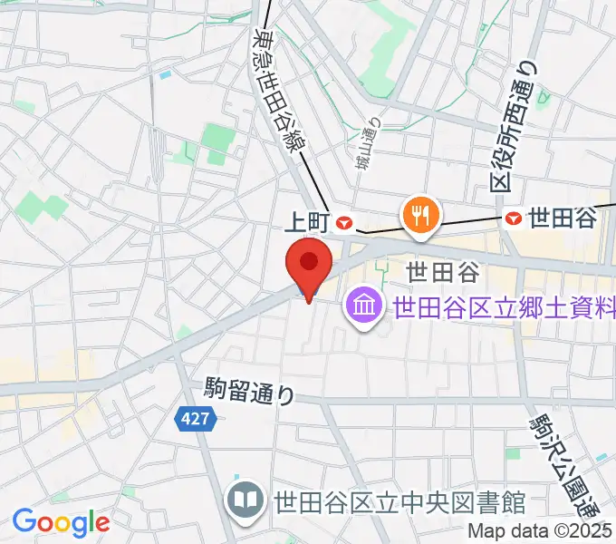 サミー音楽アカデミーの地図
