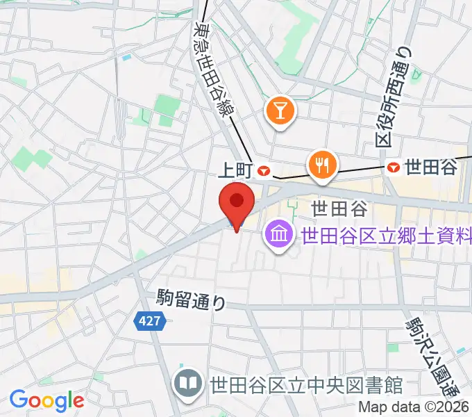 サミー音楽アカデミーの地図