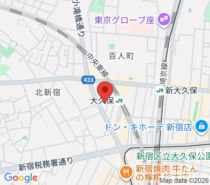 石森管楽器の地図