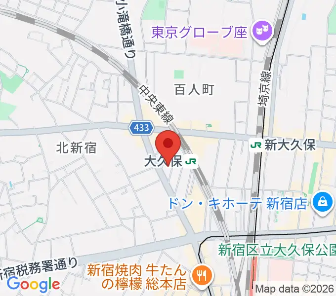 石森管楽器の地図