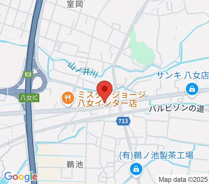 エム田中音楽教室の地図