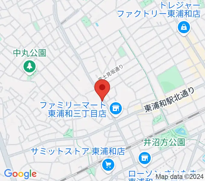 アイ音楽教室の地図