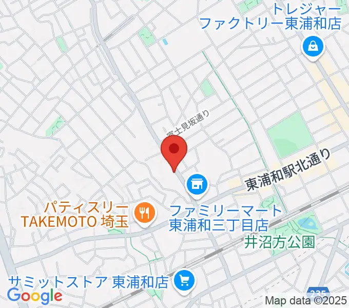 アイ音楽教室の地図