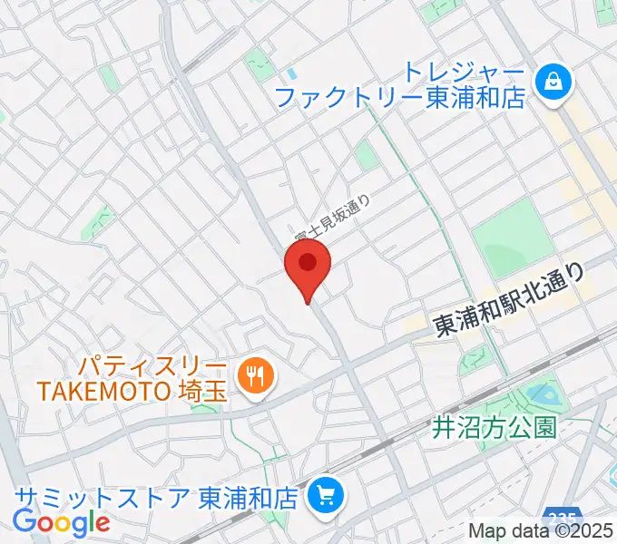アイ音楽教室の地図