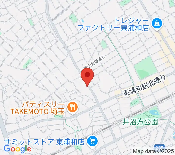 アイ音楽教室の地図