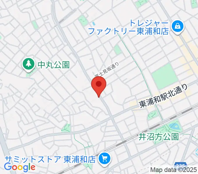 アイ音楽教室の地図
