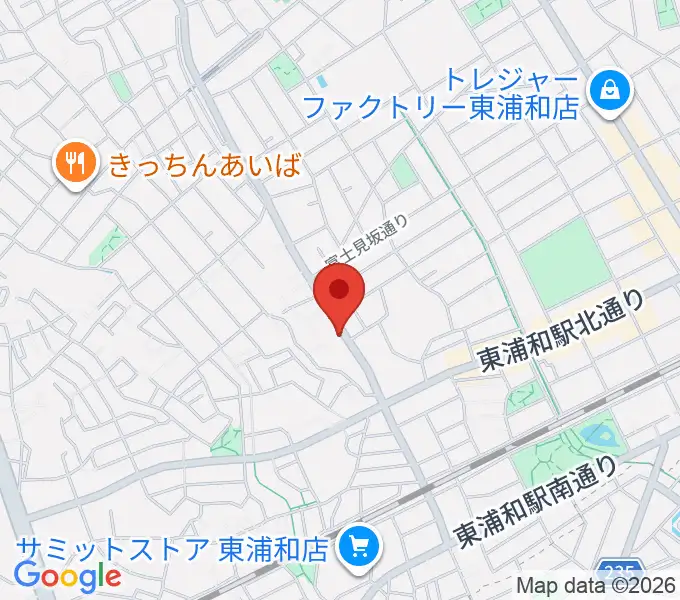 アイ音楽教室の地図