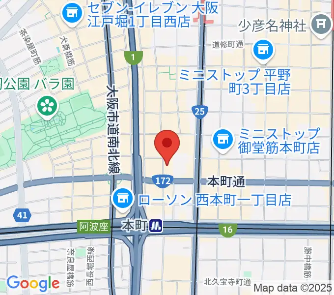 相愛大学附属音楽教室の地図