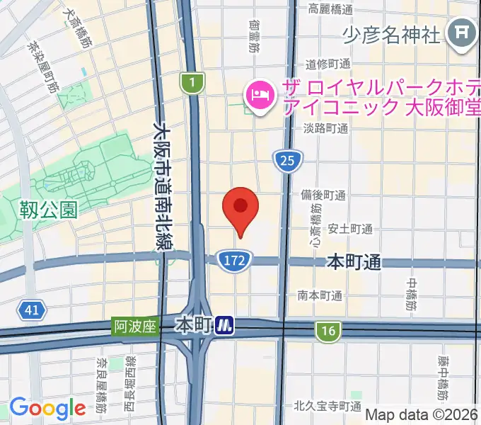 相愛大学附属音楽教室の地図