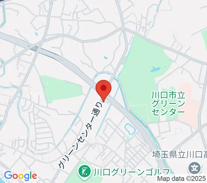 齋藤楽器工房（SAITO GUITARS）の地図