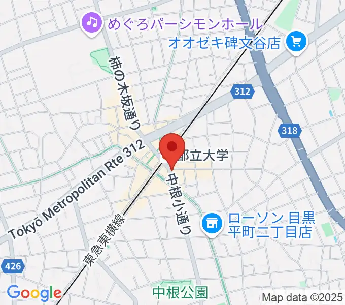 協葉ピアノ音楽教室の地図
